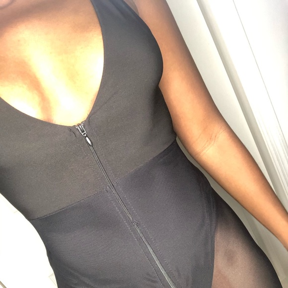 Mesh Bodysuit Dress - Picture 2 of 9